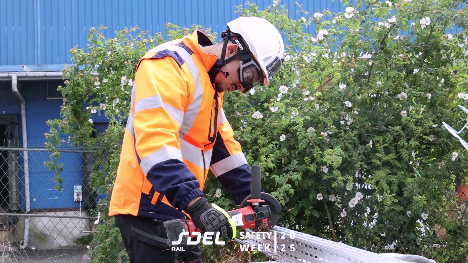 Participant à un atelier de sécurité SDEL Rail